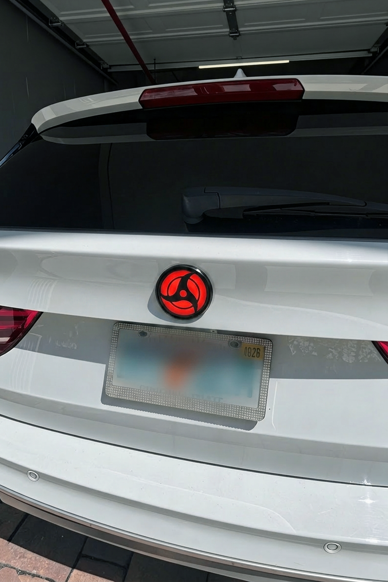 BMW X5 M Sport with LED badge installed